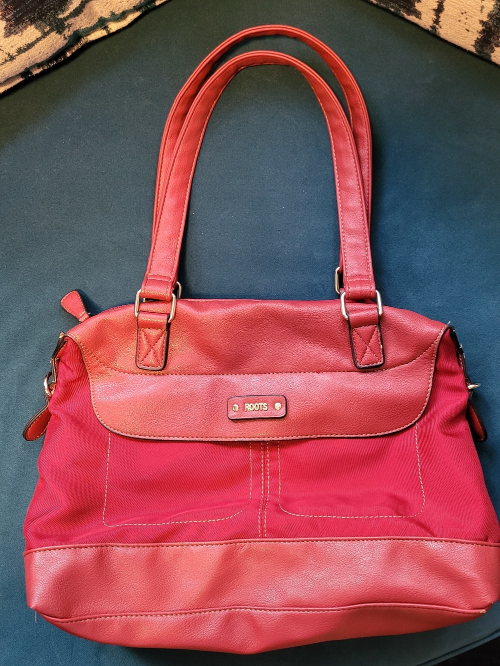 Roots Red Shoulder Bag